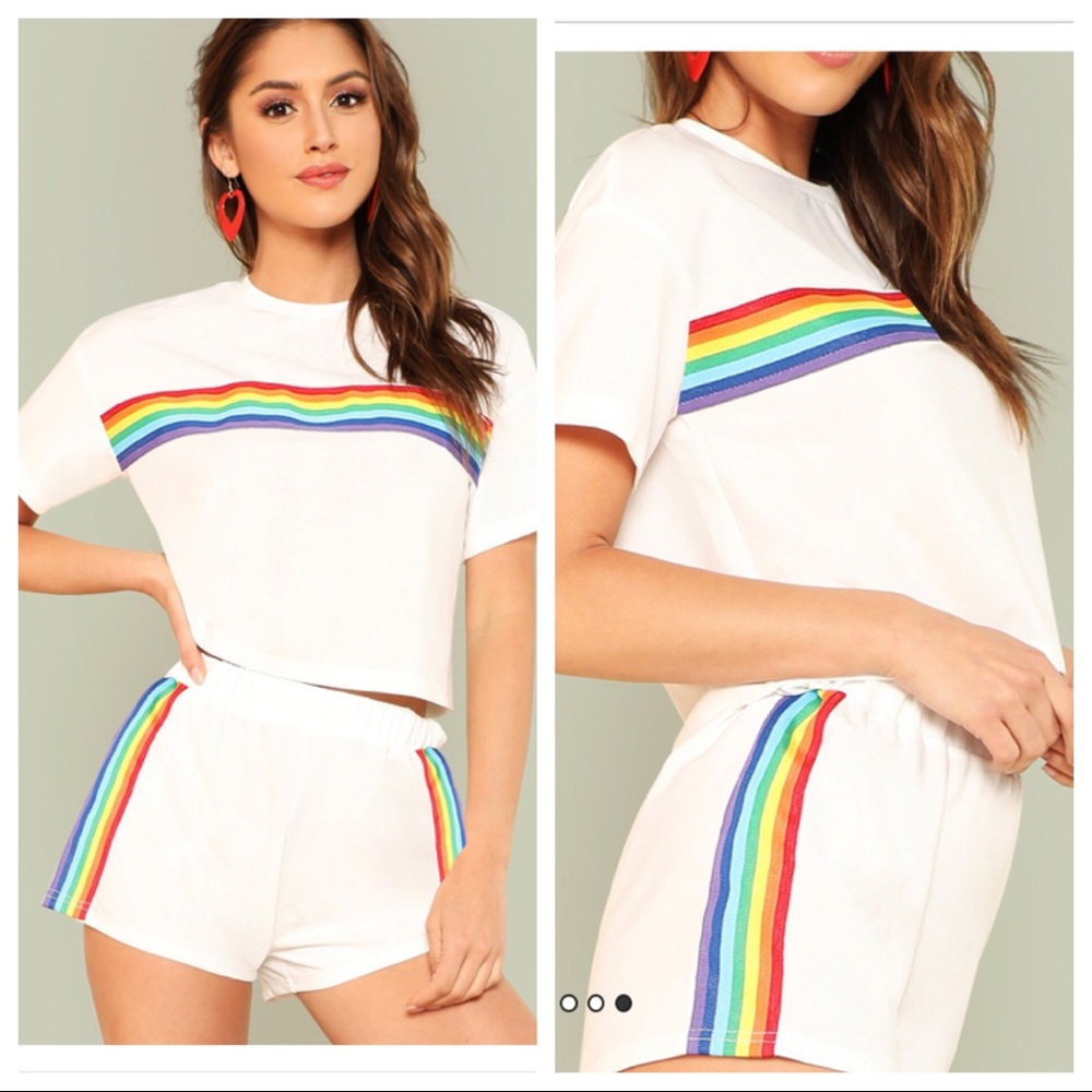 ▪️Black▪️RAINBOW 🌈 SHORT SET! - Picture 8 of 8